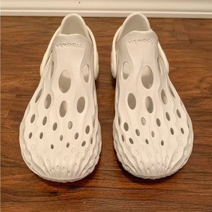 New MERRELL Kids' Hydro Moc Water Resistant Clog In White Size 3Y